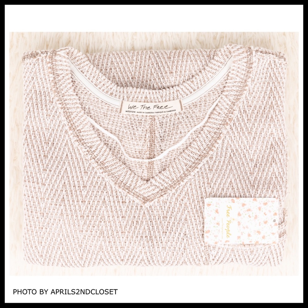 FREE PEOPLE BOHO PULLOVER TUNIC OVERSIZED TOP A2C - Picture 8 of 16